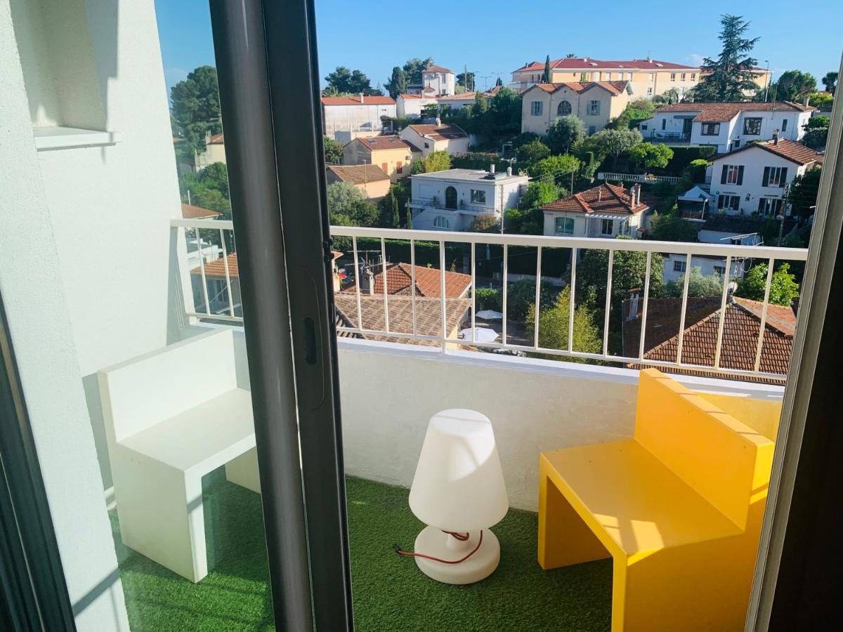 Appartement calme vue mer 5 min de cannes Le Cannet Extérieur photo