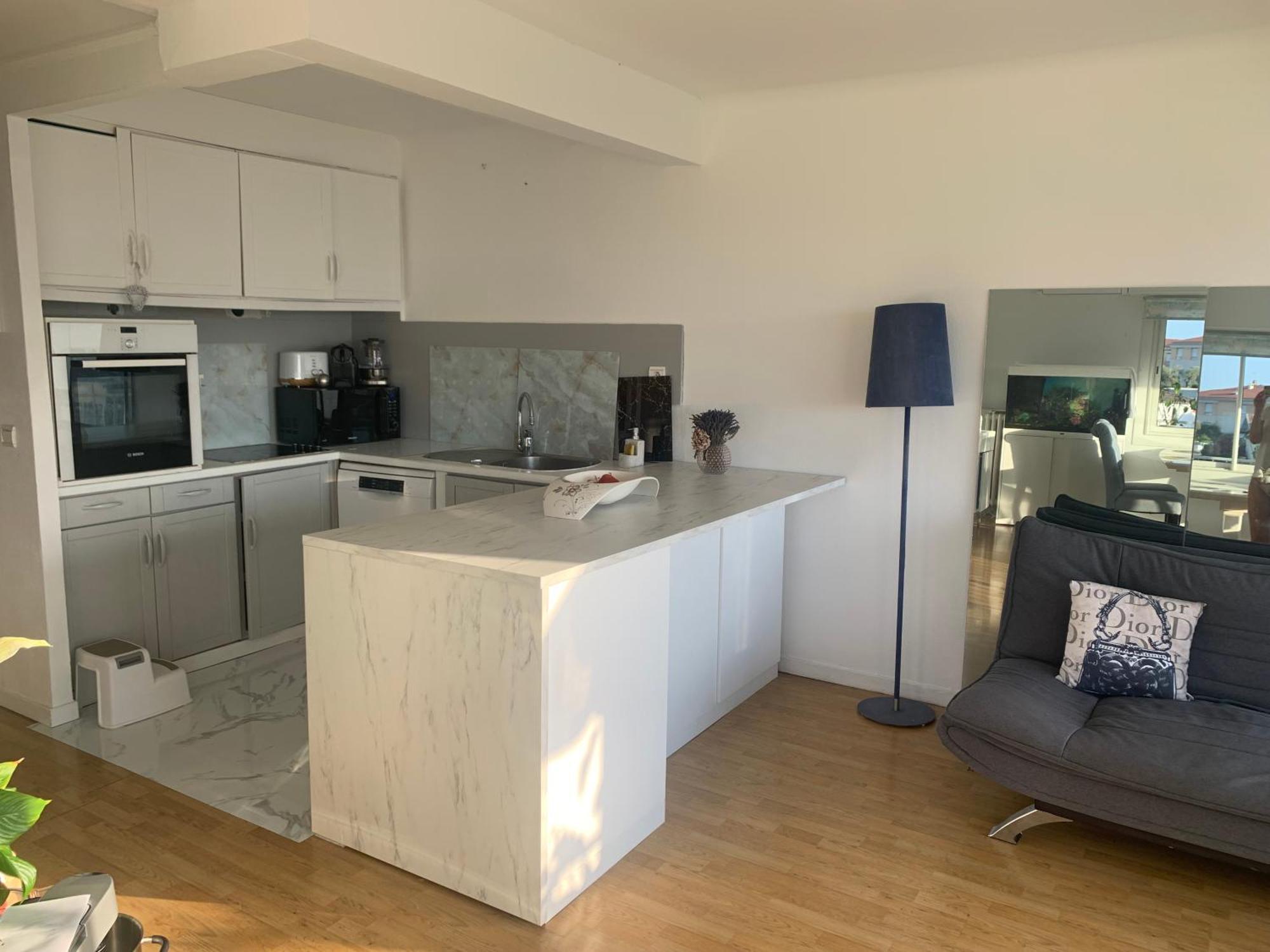 Appartement calme vue mer 5 min de cannes Le Cannet Extérieur photo