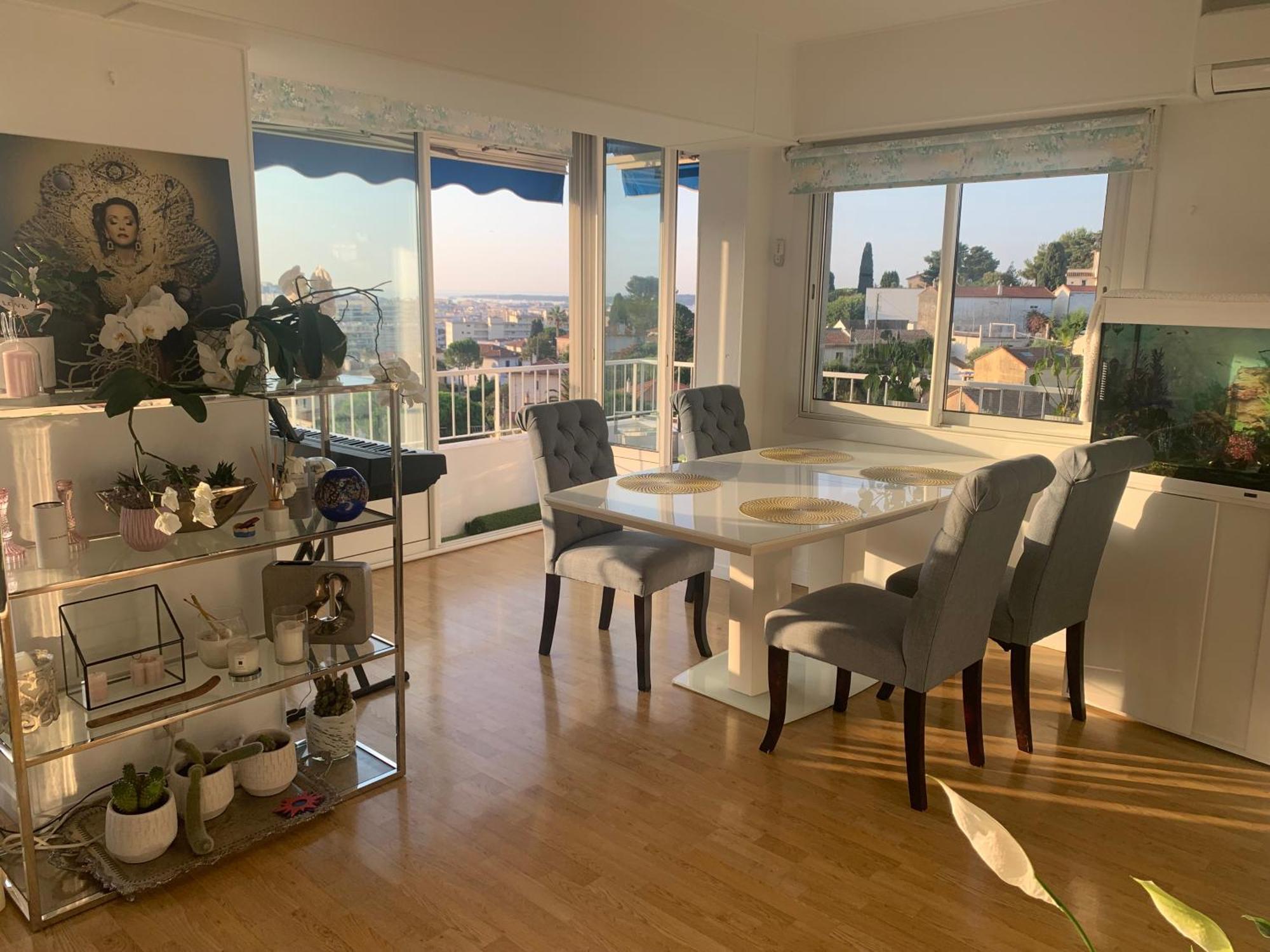 Appartement calme vue mer 5 min de cannes Le Cannet Extérieur photo
